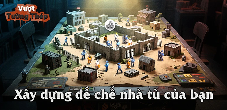 Trải nghiệm xây dựng "vương quốc ngục tù" tại Vượt Tường Thép Trải nghiệm xây dựng "vương quốc ngục tù" tại Vượt Tường Thép