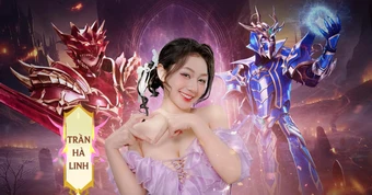 Trần Hà Linh gây sốt khi bắt tay hợp tác với một game lớn của VNG