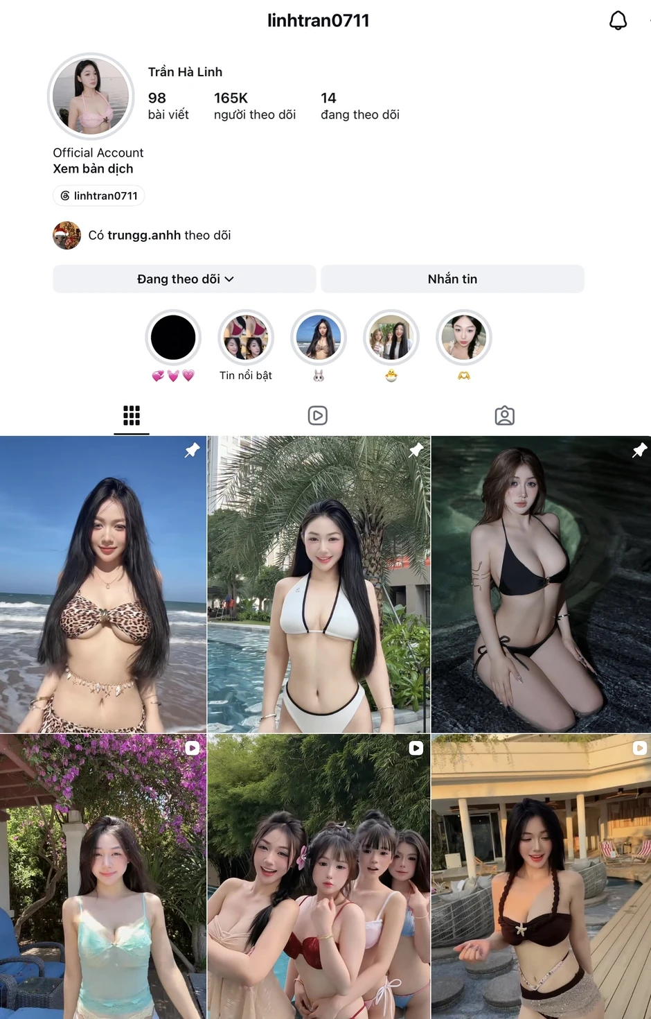 Trần Hà Linh ngày càng có động thái "đi quá giới hạn"
