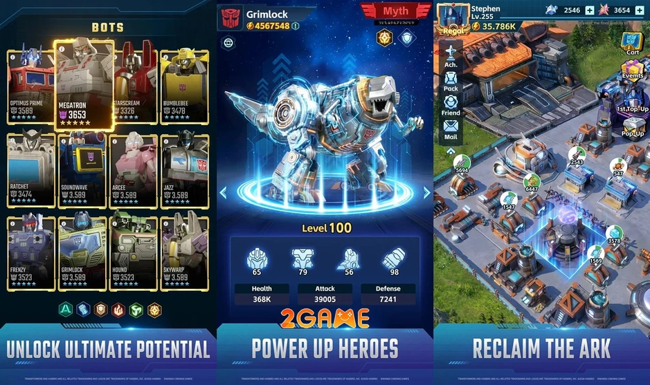 Transformers: Eternal War Soft Launch Trên Mobile