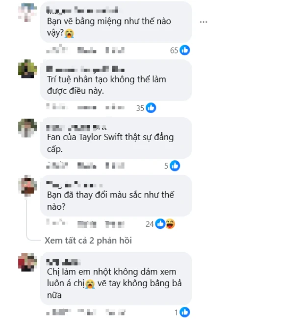 Trổ tài "họa mặt" bằng... miệng, cô gái khiến người xem ngỡ ngàng vì quá điệu nghệ