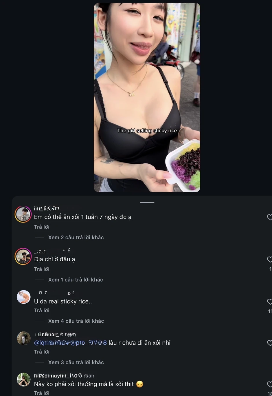 Truy tìm "hot girl bán xôi" cực quyến rũ, dân tình rần rần xin địa chỉ để... ăn xôi cả tuần!