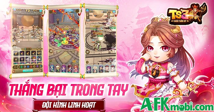 TS3 Chiến Thần Ký game đấu tướng chiến thuật cập bến Việt Nam TS3 Chiến Thần Ký game đấu tướng chiến thuật cập bến Việt Nam
