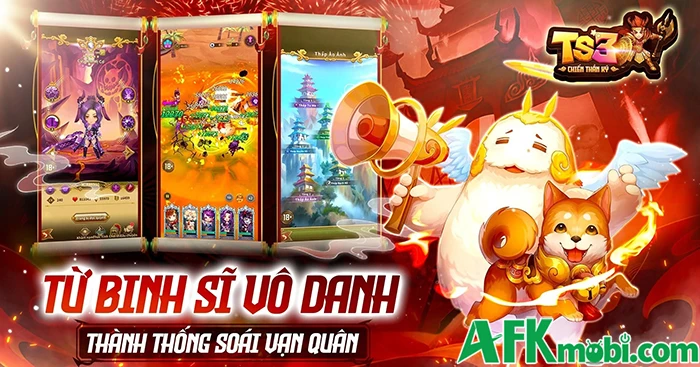 TS3 Chiến Thần Ký game đấu tướng chiến thuật cập bến Việt Nam TS3 Chiến Thần Ký game đấu tướng chiến thuật cập bến Việt Nam