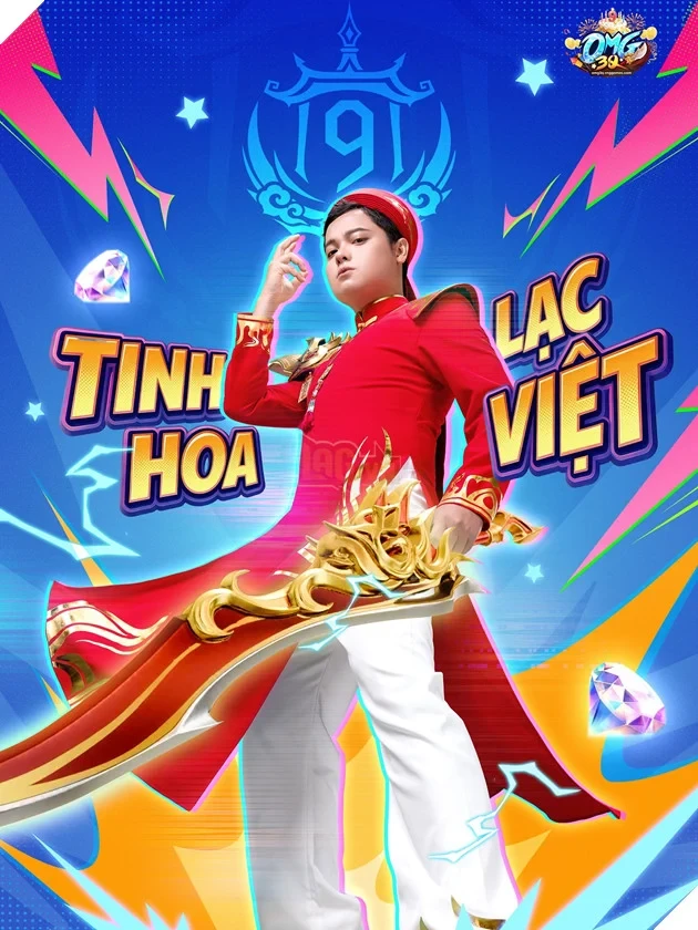 Skin áo dài Tinh Hoa Lạc Việt trong OMG 3Q - VNG