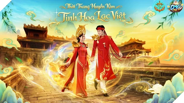 Skin áo dài Tinh Hoa Lạc Việt trong OMG 3Q - VNG