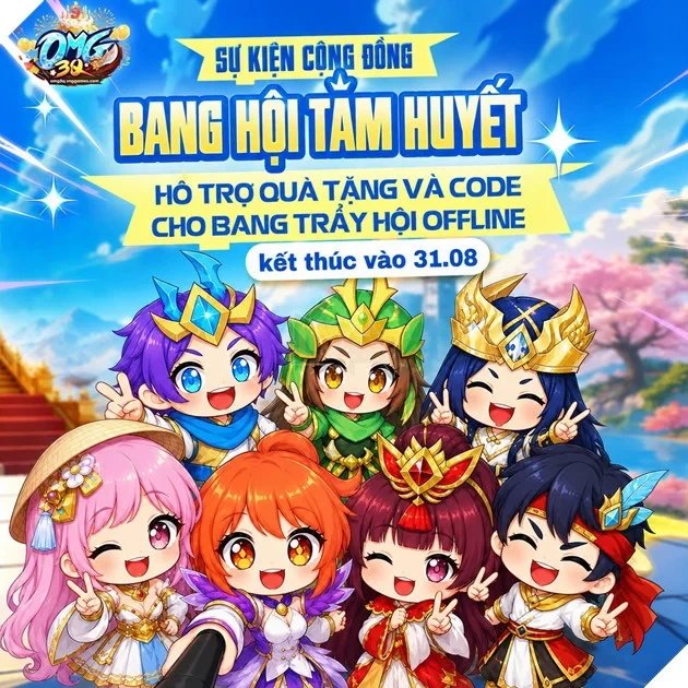 Tượng Đài OMG 3Q - VNG Chiêu Đãi Game Thủ Đại Tiệc Sinh Nhật 9 Tuổi Cực Khủng