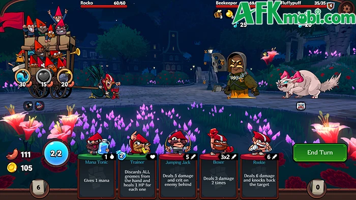 Union of Gnomes Mobile game chiến thuật dùng thẻ bài roguelite