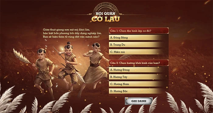 Vạn Thắng Nam Đế chính thức khai mở "vũ trụ SLG sử Việt" vào lúc 10h 10/07