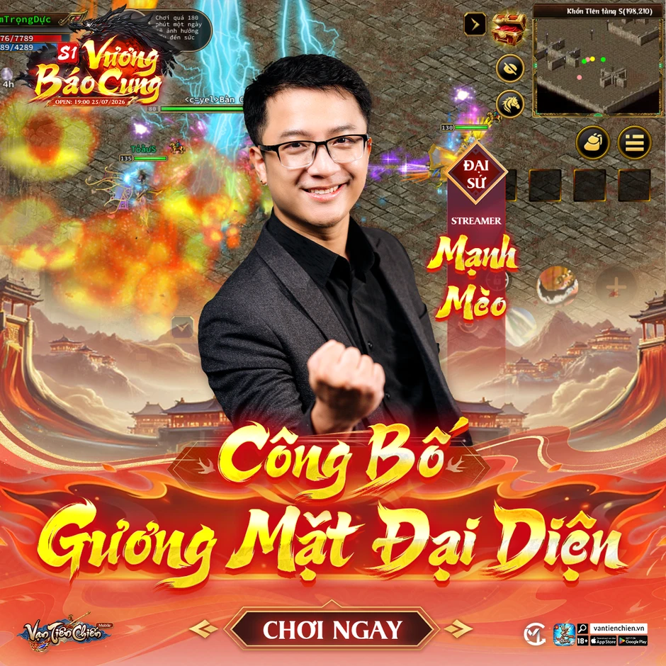 Vạn Tiên Chiến Mobile CMPlay – Hành Trình Tái Hiện Huyền Thoại MMORPG Trên Mobile Vạn Tiên Chiến Mobile CMPlay – Hành Trình Tái Hiện Huyền Thoại MMORPG Trên Mobile