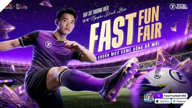 VNGGAMES Ra Mắt Total Football VNG Tại Đông Nam Á, Hợp Tác Với Đình Bắc Cho Thị Trường Việt Nam