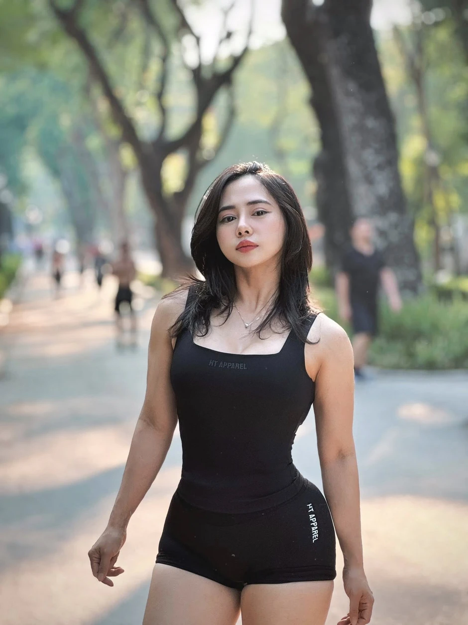 Vóc dáng ấn tượng khi chạy bộ của hot gymer, truyền động lực to lớn cho CĐM về lối sống tích cực