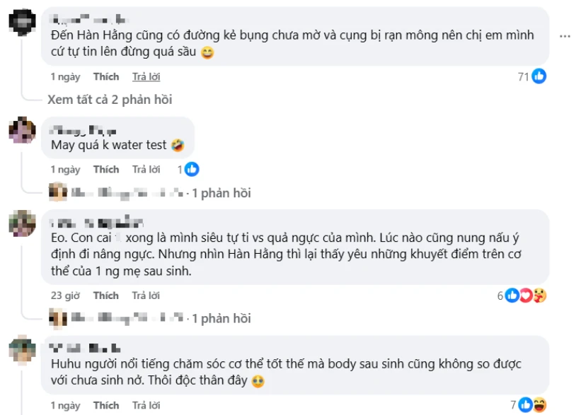 Vóc dáng sau sinh ấn tượng của Hàn Hằng khiến dân tình "choáng váng"