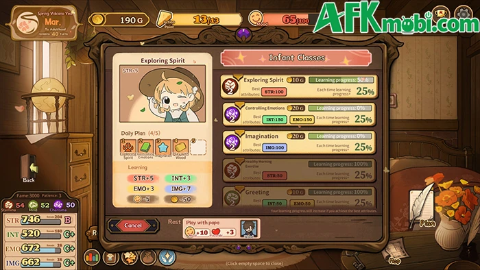 Volcano Princess Mobile game mô phỏng nuôi dạy một cô con gái