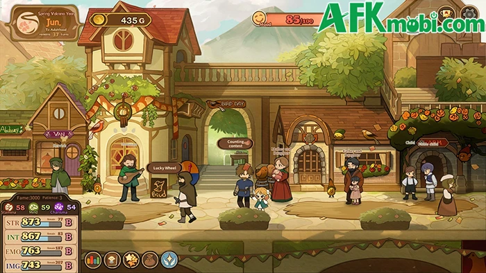 Volcano Princess Mobile game mô phỏng nuôi dạy một cô con gái