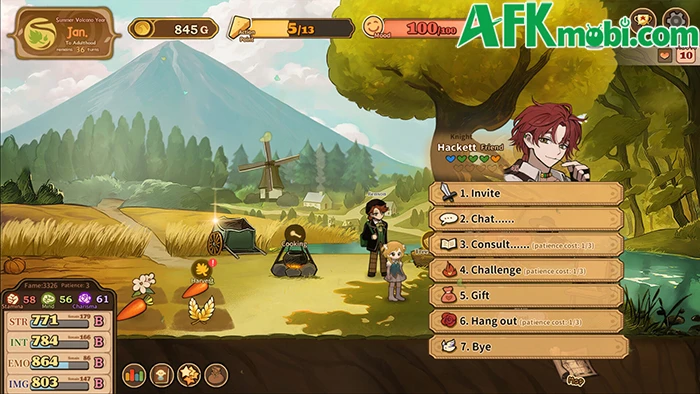 Volcano Princess Mobile game mô phỏng nuôi dạy một cô con gái