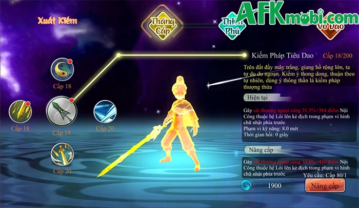 Vũ Linh Giới game MMORPG lấy chủ đề Tiên Kiếm Kỳ Hiệp về Việt Nam