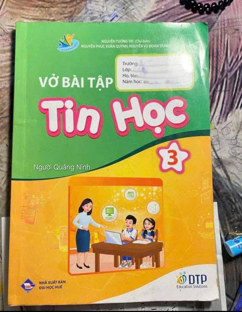Vụ Sách bài tập Tin học lớp 3 có link web "không lành mạnh": NXB lên tiếng