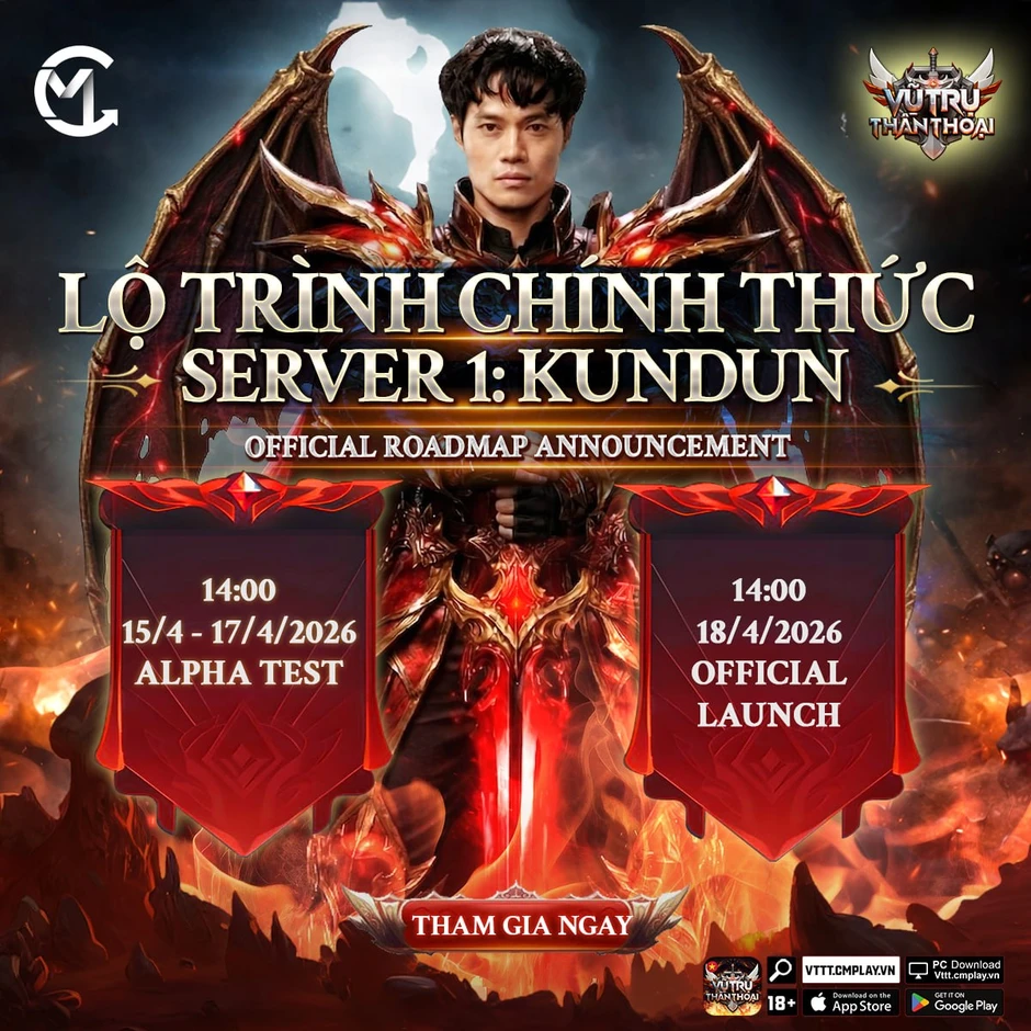 Vũ Trụ Thần Thoại - Tái hiện MMORPG cày cuốc nguyên bản