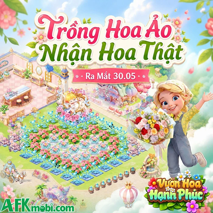 Vườn Hoa Hạnh Phúc - Gzone ấn định ngày ra mắt tại Việt Nam