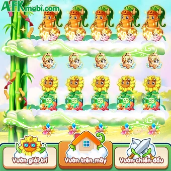 Vườn Mây Nổi Loạn game nông trại kết hợp trồng trọt với chiến đấu
