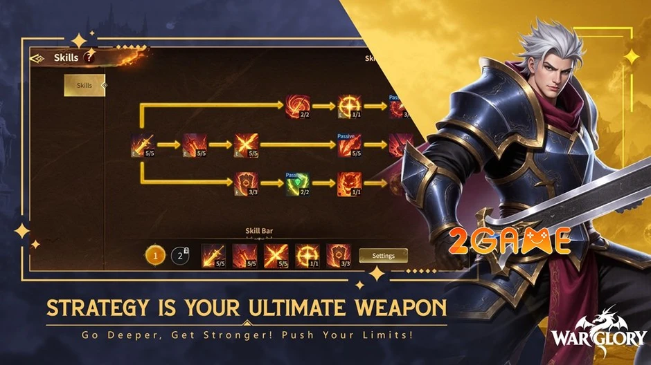 War Glory - Game nhập vai chiến thuật phá bỏ mọi định kiến về "cày cuốc" War Glory - Game nhập vai chiến thuật phá bỏ mọi định kiến về "cày cuốc"