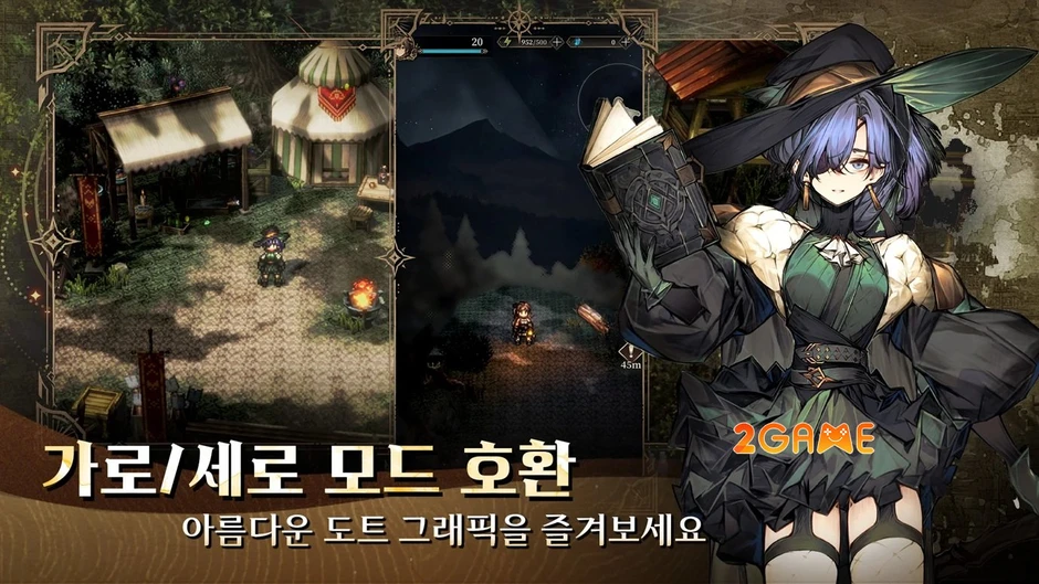 Whisperborne - Tuyệt phẩm Pixel JRPG lấy cảm hứng từ Octopath Traveler