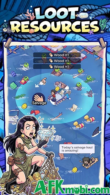 Wild Water World - Gầy dựng khu trú ẩn trong thế giới toàn là nước