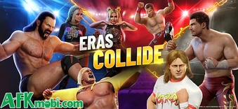 WWE Generations: Eras Collide cho bạn xây dựng đội hình đô vật