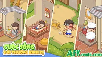Xóm Nhỏ Tuổi Thơ game mô phỏng lấy chủ đề làng quê ven biển
