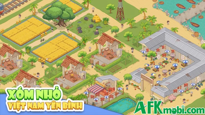 Xóm Nhỏ Tuổi Thơ game mô phỏng lấy chủ đề làng quê ven biển Xóm Nhỏ Tuổi Thơ game mô phỏng lấy chủ đề làng quê ven biển
