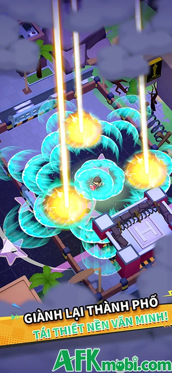 Z Blast! game hành động sinh tồn roguelike đơn giản đề tài zombie