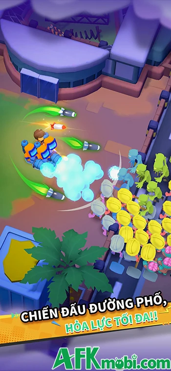 Z Blast! game hành động sinh tồn roguelike đơn giản đề tài zombie