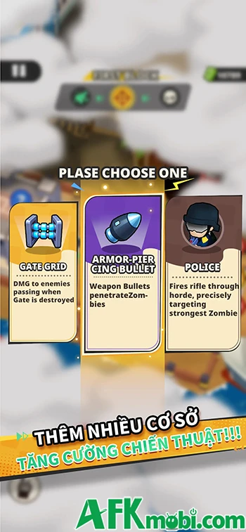Z Blast! game hành động sinh tồn roguelike đơn giản đề tài zombie