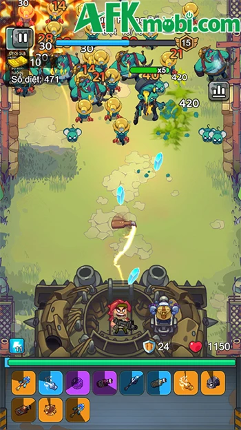 Game phòng thủ ZA War: Survival VN - lối chơi roguelike kết hợp xếp balo hấp dẫn Game phòng thủ ZA War: Survival VN - lối chơi roguelike kết hợp xếp balo hấp dẫn