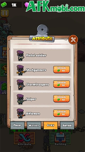 Zombie Idle Defense - Tiêu diệt bọn xác sống để phát triển căn cứ