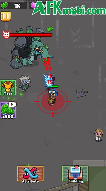 Zombie Idle Defense - Tiêu diệt bọn xác sống để phát triển căn cứ