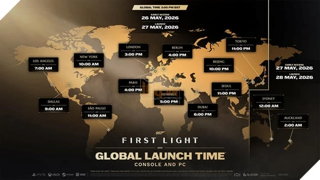 007 First Light Công Bố Giờ Mở Early Access Và Global Launch 007 First Light Công Bố Giờ Mở Early Access Và Global Launch