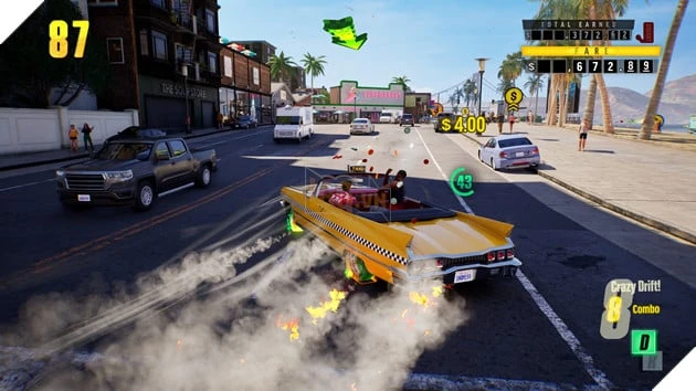 Crazy Taxi World Tour hé lộ gameplay mới, cho phép câu cá bằng taxi và khám phá thế giới mở