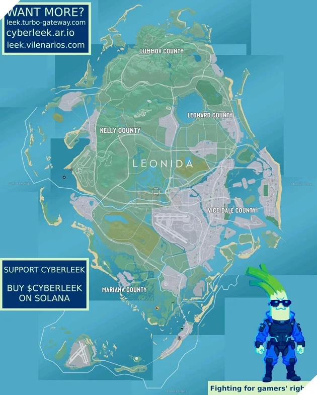 Dường Như Toàn Bộ Bản Đồ GTA 6 Đã Bị Rò Rỉ Dường Như Toàn Bộ Bản Đồ GTA 6 Đã Bị Rò Rỉ