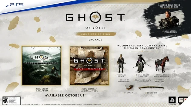 Ghost of Yotei Chính Thức Đón Nhận DLC Cốt Truyện Mới, Đưa The Snake Quay Trở Lại