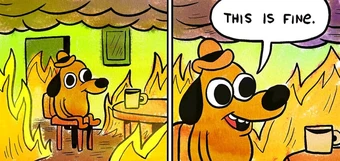 This Is Fine Maximum Cope: chú chó meme huyền thoại bước vào game metroidvania