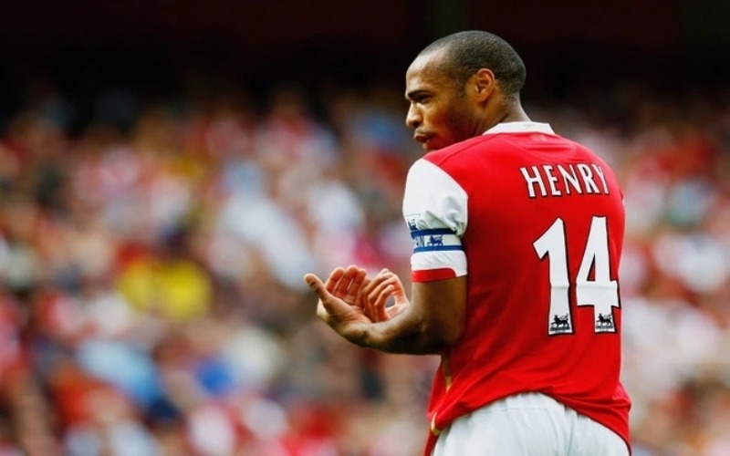 [Hỏi đáp] Thierry Henry mặc áo số mấy trong sự nghiệp?